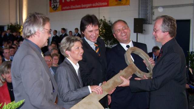 Einweihung Gerätehaus Heißen